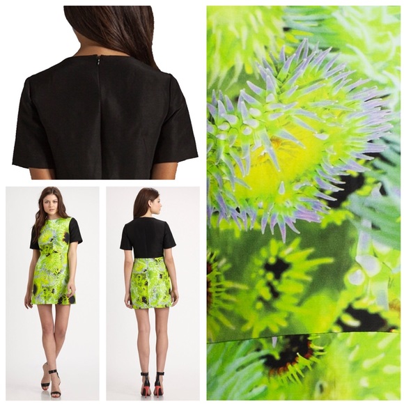 🌻HP🌻Athena Sunflower Silk Blend Dress - Picture 3 of 6